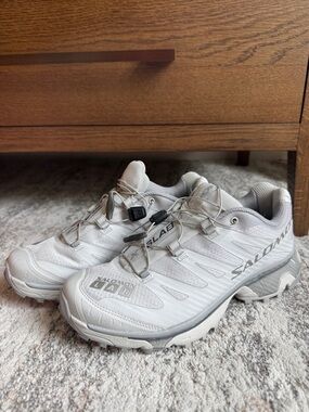 Salomon S/Lab Light Gray Trail Running Shoes women 8.5